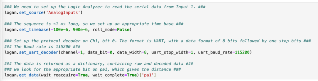 Set up a protocol decoder with Python.